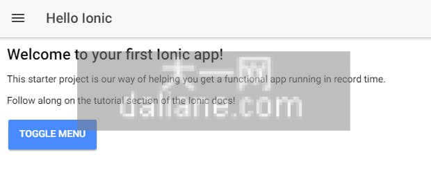 ionic3开发hybrid app 教程之tutorial